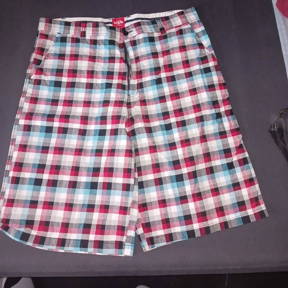 Plaid shorts